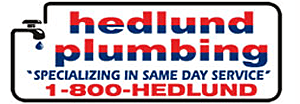 marketing budget. Hedlund logo 